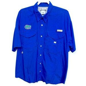 Columbia PFG Men’s University of Florida Gators Short Sleeve Shirt‎ Size L